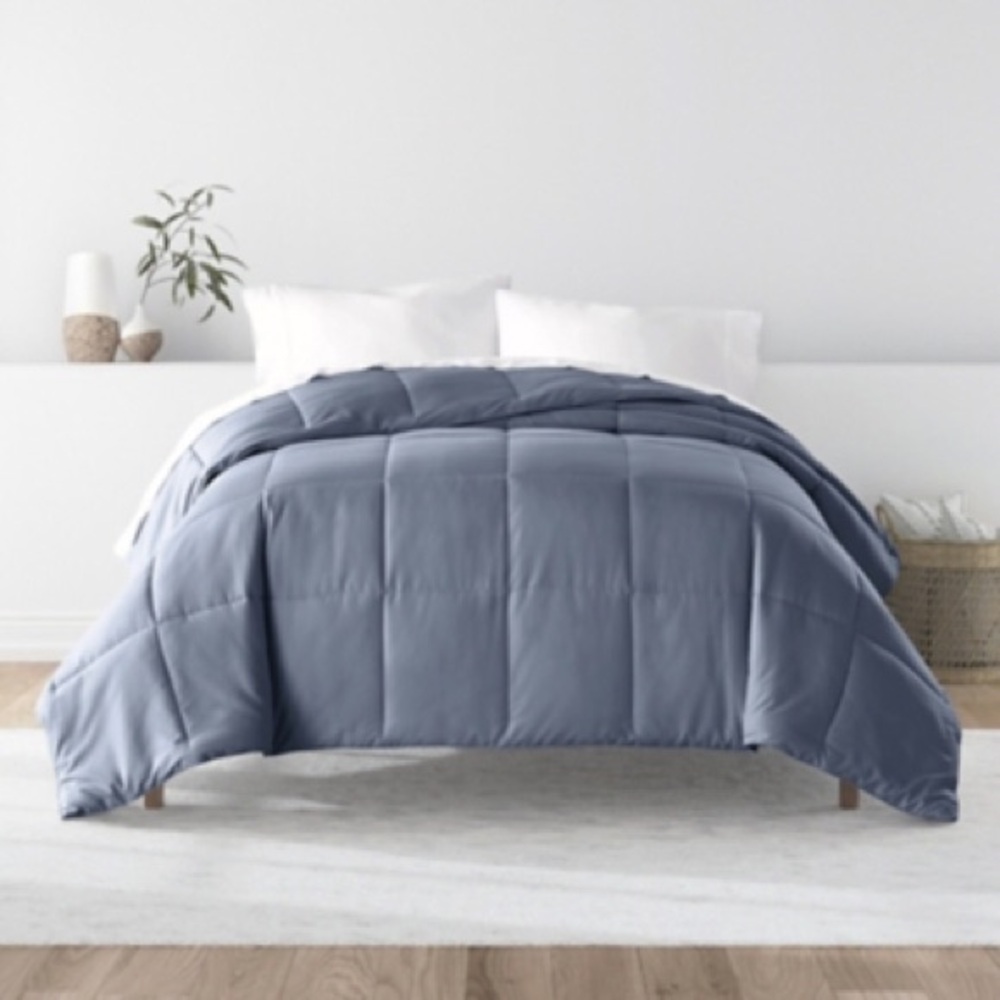ienjoy Home All Weather Down Alternative Comforter, Twin/Twin XL, Stone